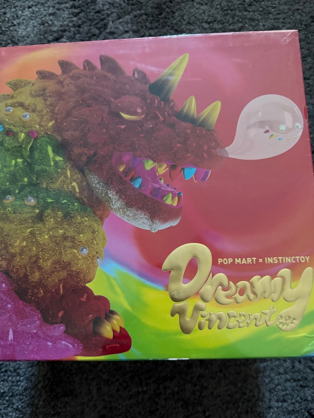 Pop Mart x Instinctoy Dreamy Vincent Vinyl Figure - Multicolor sealed box. - Picture 3 of 5